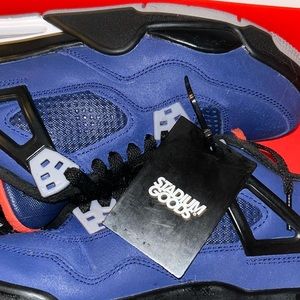 Jordan 4 Loyal Blue/Black-White